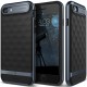 APPLE IPHONE 7 CASEOLOGY PARALLAX SERIES TEXTURED PATTERN GRIP CASE BLACK AND DEEP BLUE