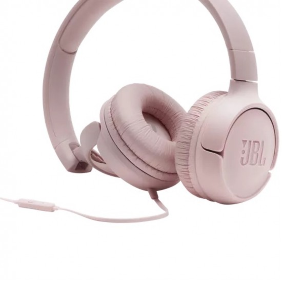  JBL Tune 500 On-Ear Headphones pink