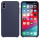 cover iPhone XS & iphone x Silicone Case dark blue by OFIYAA