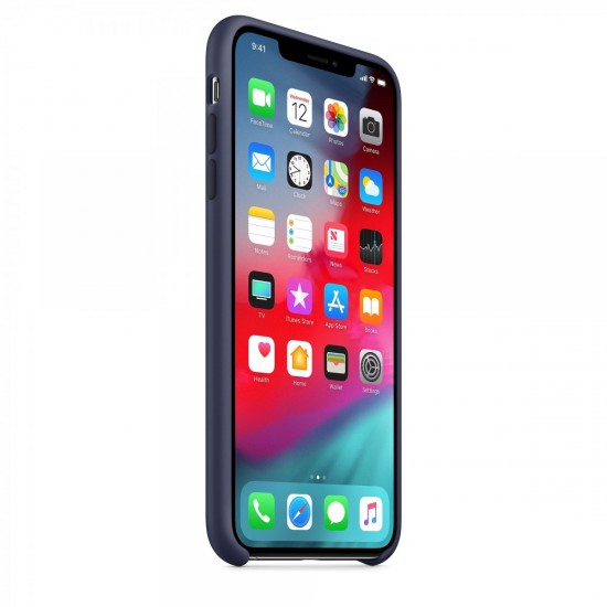 cover iPhone XS & iphone x Silicone Case dark blue by OFIYAA