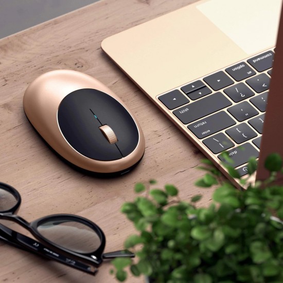 SATECHI M1 Bluetooth Wireless Mouse Gold