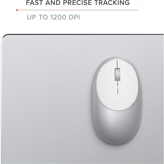 SATECHI M1 Bluetooth Wireless Mouse Silver