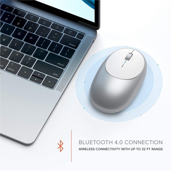 SATECHI M1 Bluetooth Wireless Mouse Silver