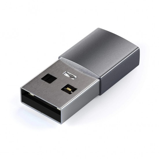 USB to Usb-c Adapter Converter Space Gray by Satechi