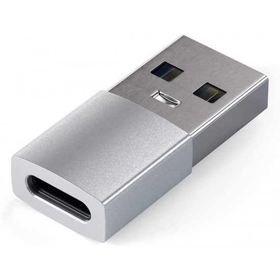 USB to Usb-c Adapter Converter Silver by Satechi