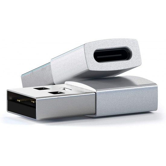 USB to Usb-c Adapter Converter Silver by Satechi