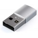 USB to Usb-c Adapter Converter Silver by Satechi