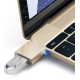 SATECHI Type-C - Type A USB Adapter Gold