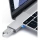 SATECHI Type-C - Type A USB Adapter Silver