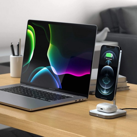 SATECHI Magnetic 2 in 1 Wireless Charging