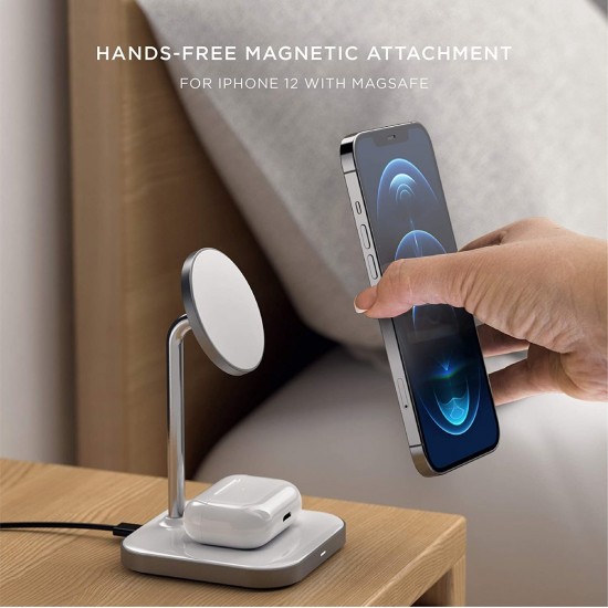 SATECHI Magnetic 2 in 1 Wireless Charging