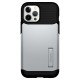 cover for iPhone 12 Pro Max Case Slim Armor Satin Silver by spigen