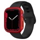 Apple Watch Series 7 (45mm) Case Thin Fit Color Metallic Red by spigen