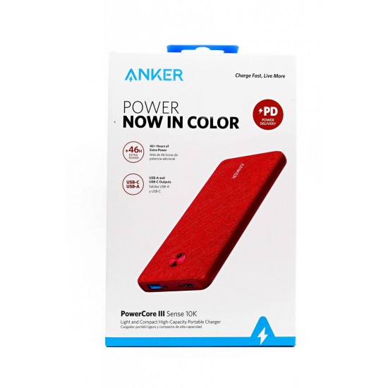 ANKER POWER CORE METRO  ESSENTIAL 10000 PD MAP BLACK