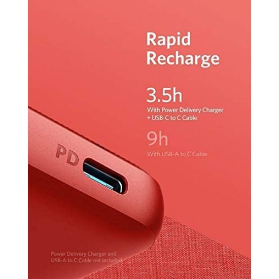 ANKER POWER CORE METRO  ESSENTIAL 10000 PD MAP RED