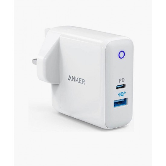 Anker POWERPORT PD PLUS 2 USB-C & USB-A WHITE