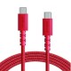 ANKER POWERLINESLECT+  USB-C TO USB-C 90CM RED