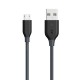 Anker Powerline usb a to Micronylon charging cable SIZE 3 FIT BLACK