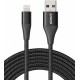 Anker PowerLine +II USB Cable to Lightning 3ft Black