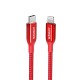 Anker PowerLine +II USB-C Cable to Lightning 3ft Red