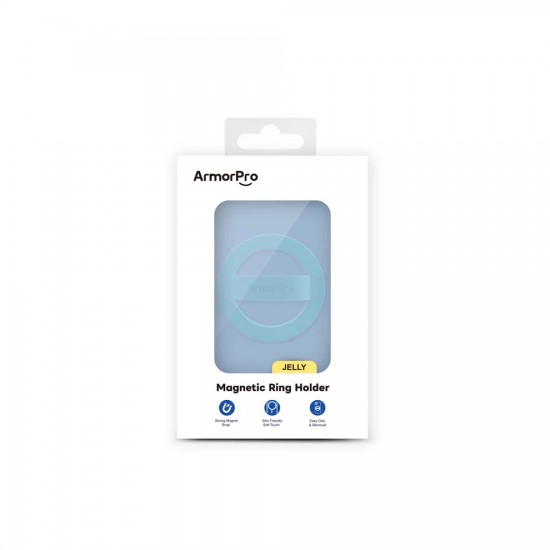 ArmorPro Magnetic Ring Holder clear Blue