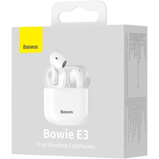 Baseus True Wireless Earphones Bowie E3 White