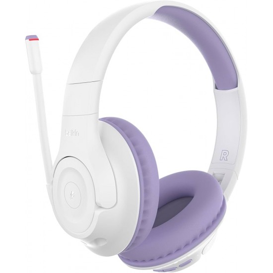 Belkin SoundForm Inspire (for Kids) Over-Ear Headphones WHITE