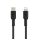 BOOST CHARGE Lightning to USB-C Cable Braided 2M Black