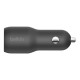 Belkin Boost Charge 37W USB PD 25W USB-A 12W Car Charger Black