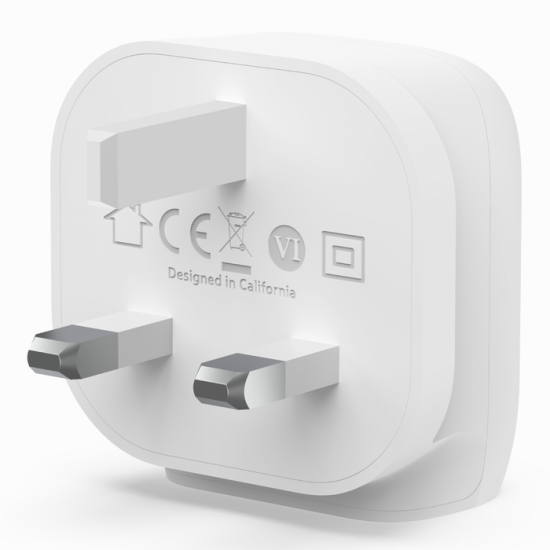 BoostCharge USB-C Wall Charger 20W withe USB-C Cable with Lightning Connector by belkin