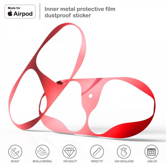 Airpods Dust Guard 18 k red by beyondcell
