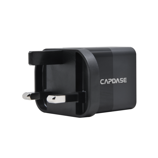 CAPDASE QC3.0 PD WAll Charger UNIVERSAL QC3.0 PD Wall Charger Ranger 2U38S_UK BLACK