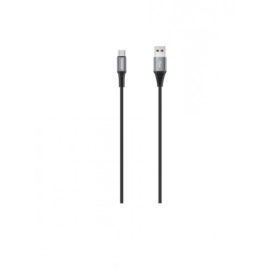 CAPDASE CABLE USB C TO USB-A METALLIC CAM2-5A 1.M BLACK