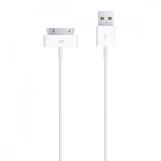 CAPDASE Sync & Charge Cable IPHONE,IPOD,IPAD SERIES 30 PIN 1.2M WHITE