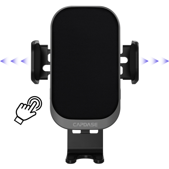 CAPDASE Wireless Charging Auto Mount UNIVERSAL FOR PHONE AI POWER/GOOSENECK ARM 300MM  SPACE GREY
