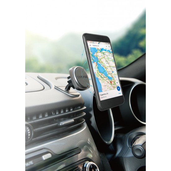 CAPDASE Magnetic Mount - Dashboard UNIVERSAL FOR PHONE SQUARER-MINII TACK/SPACE GREY