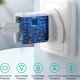 Choetech Wall Charging USB Port 12W  White