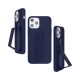 COVER IPHONE 12 PRO MAX SAFFIANO STAND & GRIP CASE NAVY BLUE