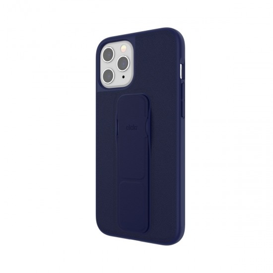 COVER IPHONE 12 PRO MAX SAFFIANO STAND & GRIP CASE NAVY BLUE