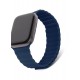 SILICONE MAGNET STRAP LITE FOR APPLE WATCH 44 & 45 & 42 MM NAVY BLUE by Decode