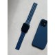 SILICONE MAGNET STRAP LITE FOR APPLE WATCH 44 & 45 & 42 MM NAVY BLUE by Decode