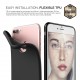 elago S7  Slim Fit Soft Case for iPhone 7 Plus (5.5inch)  Front Protection Film included - Black