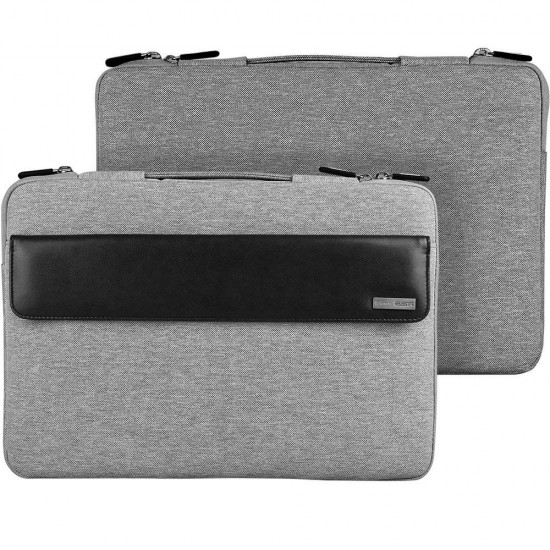 Brilliant Series Sleeve Case Bag with Handle Anti-bumping Carrying Bag 13.3 inch black & dark gray -by Esrgear