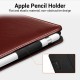 cover iPad pro 10.5 inch Case with Apple Pencil Holder & Premium Leather Business Multi Functional Folio Stand Cover Hand Strap Organizer Pocket  color brown by ESR