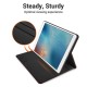 cover iPad pro 10.5 inch Case with Apple Pencil Holder & Premium Leather Business Multi Functional Folio Stand Cover Hand Strap Organizer Pocket  color brown by ESR