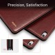 cover iPad pro 10.5 inch Case with Apple Pencil Holder & Premium Leather Business Multi Functional Folio Stand Cover Hand Strap Organizer Pocket  color brown by ESR