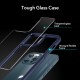  cover for Phone 12 & 12 pro Ice Shield Case Blue Frame withe Clear Back by esr-gear 