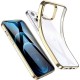  cover for Phone 12 pro Max Halo Case Clear withe edge gold by esr-gear 
