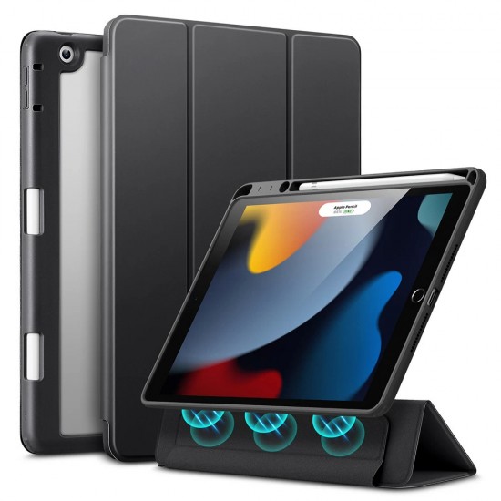 cover for ipad 10.2 inch Rebound Hybrid Case Pro Black by esrgear