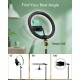  Ring Light with Phone Holder 210 cm hieght  by esrgear